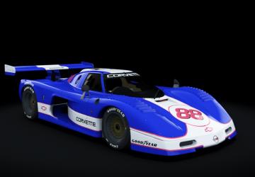 Мод Chevrolet Corvette GTP 1989 версия 1.1 для Assetto Corsa