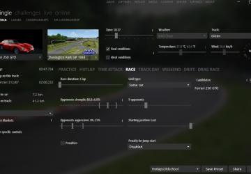 Мод Content Manager версия 0.8.2663.39678 для Assetto Corsa