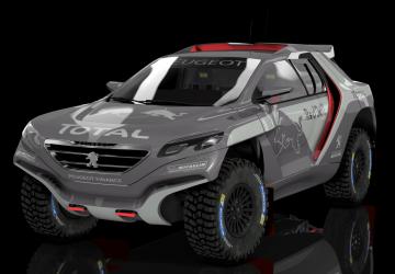 Мод Dakar Peugeot 2008 T1 версия 1.0 для Assetto Corsa