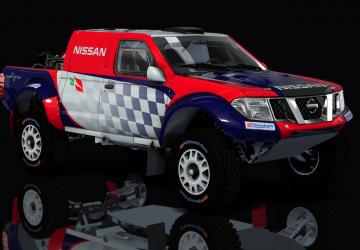 Мод Dakar T1 Nissan Navara версия 1.0 для Assetto Corsa