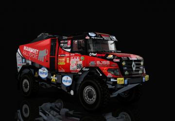 Мод Dakar T4 Renault Sherpa версия 1.0 для Assetto Corsa