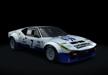 Мод De Tomaso Pantera Group 4 версия 1.2 для Assetto Corsa