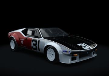 Мод De Tomaso Pantera Group 4 версия 1.2 для Assetto Corsa