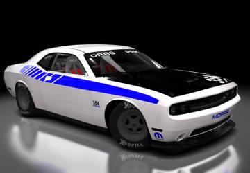 Мод Dodge Challenger Drag Pack Supercharged версия 1 для Assetto Corsa