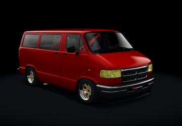 Мод Dodge RAM VAN версия 1 для Assetto Corsa