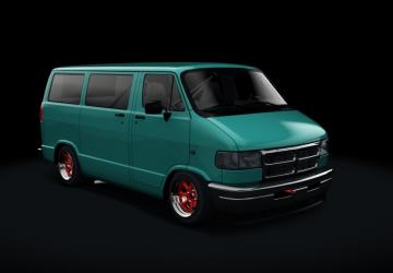 Мод Dodge RAM VAN версия 1 для Assetto Corsa