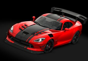 Мод Dodge Viper ACR ’16 версия 2.0 для Assetto Corsa