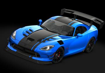 Мод Dodge Viper ACR ’16 Extreme Package | Redd Tuned v1.0 для Assetto Corsa