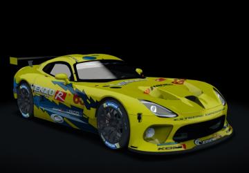 Мод Dodge Viper SRT GT-R 3 версия 1 для Assetto Corsa