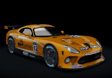 Мод Dodge Viper SRT GT-R 3 версия 1 для Assetto Corsa