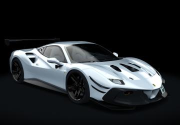 Мод Ferrari 488 GT Evo Street версия 1.1 для Assetto Corsa