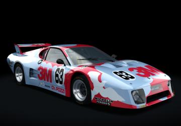 Мод Ferrari 512/78 BB/LM версия 1.0 для Assetto Corsa