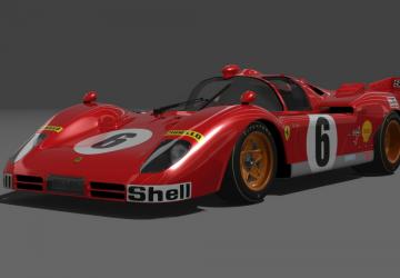 Мод Ferrari 512S версия 1.3 для Assetto Corsa