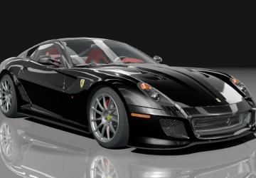 Мод Ferrari 599 GTO R1 версия 1 для Assetto Corsa