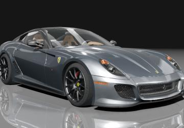 Мод Ferrari 599 GTO R1 версия 1 для Assetto Corsa