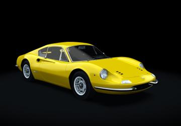 Мод Ferrari Dino 246GT ’69 версия 1 для Assetto Corsa