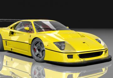 Мод Ferrari F40 Competizione версия 1.7 для Assetto Corsa