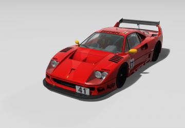 Мод Ferrari F40 LM ’89 версия 0.9.5 для Assetto Corsa