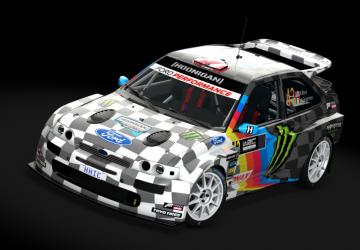 Мод Ford Escort RS Cosworth Ken Block версия ft. Koldo83 для Assetto Corsa