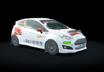 Мод Ford Fiesta EcoBoost R2 версия Rally Gravel by GR.TEAM 1.0 для Assetto Corsa