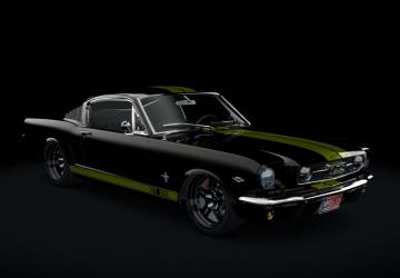 Мод Ford Mustang 1966 Fastback 2+2 Challenger Special v1 для Assetto Corsa