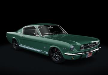 Мод Ford Mustang 1966 Fastback 2+2 Challenger Special v1 для Assetto Corsa