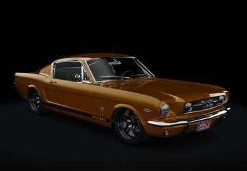 Мод Ford Mustang 1966 Fastback 2+2 Challenger Special v1 для Assetto Corsa