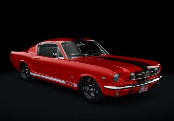 Мод Ford Mustang 1966 Fastback 2+2 Challenger Special v1 для Assetto Corsa