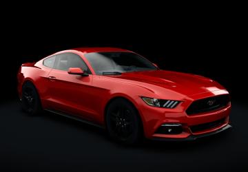 Мод Ford Mustang Ecoboost 2015 версия 2.4 для Assetto Corsa