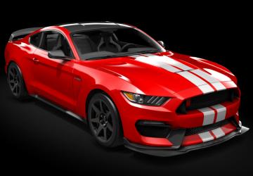 Мод Ford Mustang Shelby GT350R 2016 Procharged | Redd Tuned v1 для Assetto Corsa