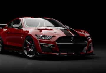 Мод Ford Mutang Shelby GT500 Track Package версия 1.0 для Assetto Corsa