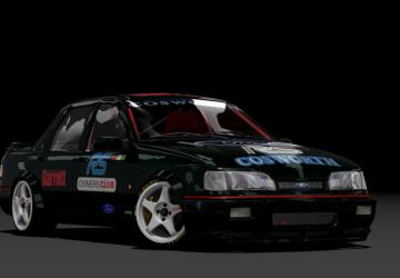 Мод Ford Sierra RS Cosworth Club версия 1 для Assetto Corsa