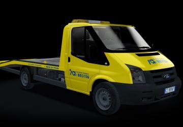 Мод GA Ford Transit Carro Attrezzi версия 1.0 для Assetto Corsa