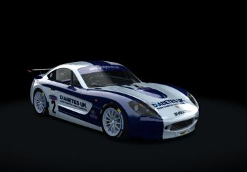 Мод Ginetta G40 GT5 версия 1.2 для Assetto Corsa