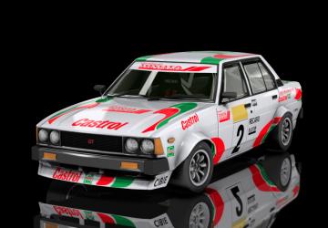 Мод Gr4 Toyota Corolla KP70 версия Rally R4 1.0 для Assetto Corsa