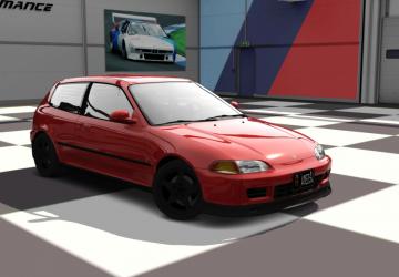 Мод Honda Civic (EG6) VTi KIT TURBO версия 2.00 для Assetto Corsa