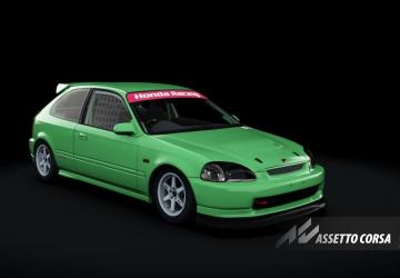 Мод Honda Civic Type R (EK9) N1 версия 1.0.1 для Assetto Corsa