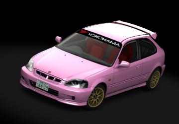 Мод Honda Civic Type R (EK9) Turbo VER. 2 версия 2.2 для Assetto Corsa