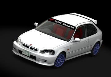 Мод Honda Civic Type R (EK9) Turbo VER. 2 версия 2.2 для Assetto Corsa