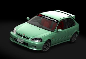 Мод Honda Civic Type R (EK9) Turbo VER. 2 версия 2.2 для Assetto Corsa