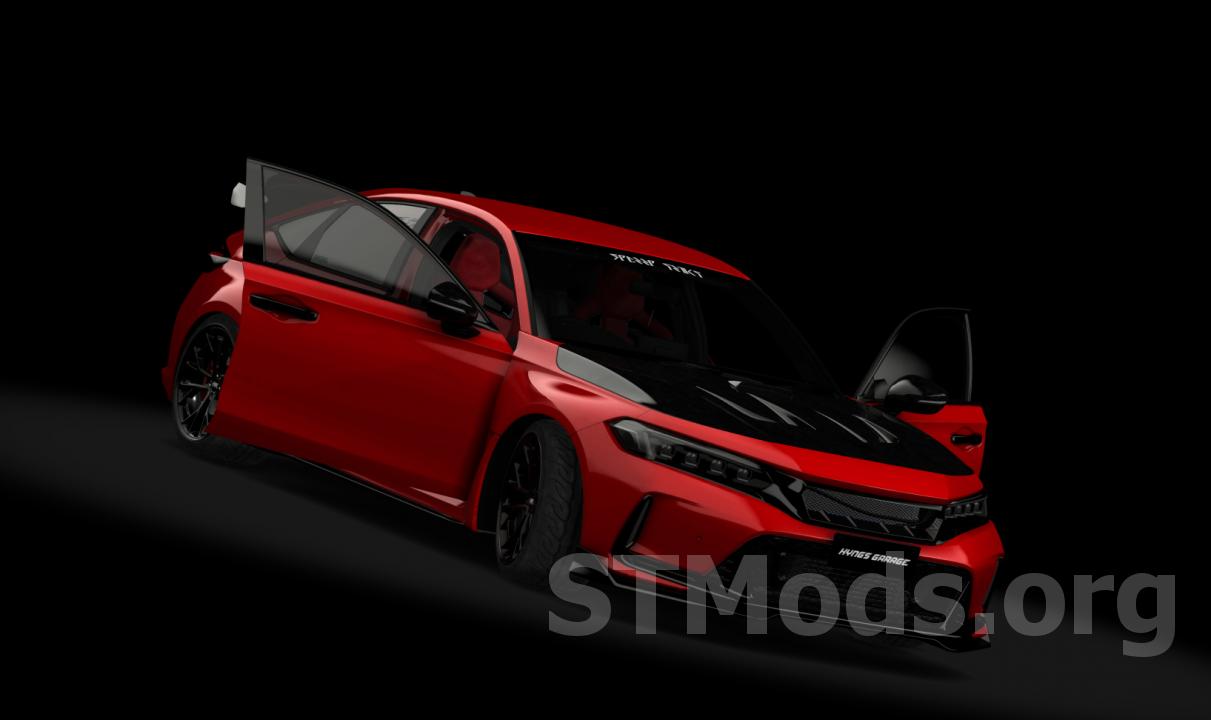 Скачать мод Honda Civic Type-R (FL5) Street Legal версия 1 для Assetto Corsa