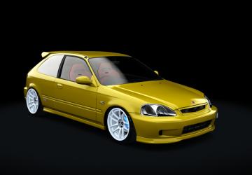 Мод Honda Civic Type R X (EK9) ’99 версия 1.1 для Assetto Corsa