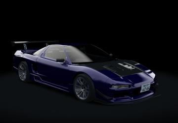 Мод Honda NSX Advance Flatout версия 1.1 для Assetto Corsa