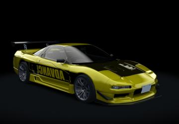 Мод Honda NSX Advance Flatout версия 1.1 для Assetto Corsa