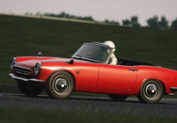 Мод Honda S800 Cabriolet версия 2.0 для Assetto Corsa