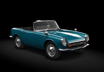 Мод Honda S800 Cabriolet версия 2.0 для Assetto Corsa