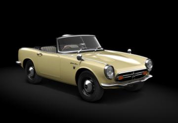 Мод Honda S800 Cabriolet версия 2.0 для Assetto Corsa