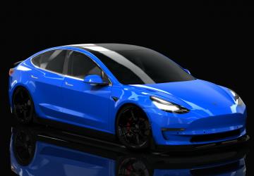 Мод HOTHEAD21 Tesla Model 3 Custom версия 1 для Assetto Corsa