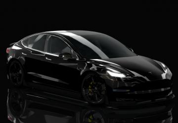 Мод HOTHEAD21 Tesla Model 3 Custom версия 1 для Assetto Corsa