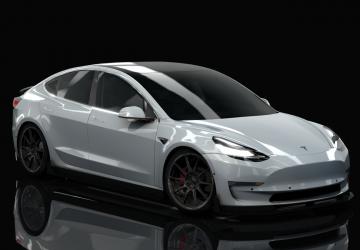 Мод HOTHEAD21 Tesla Model 3 Custom версия 1 для Assetto Corsa